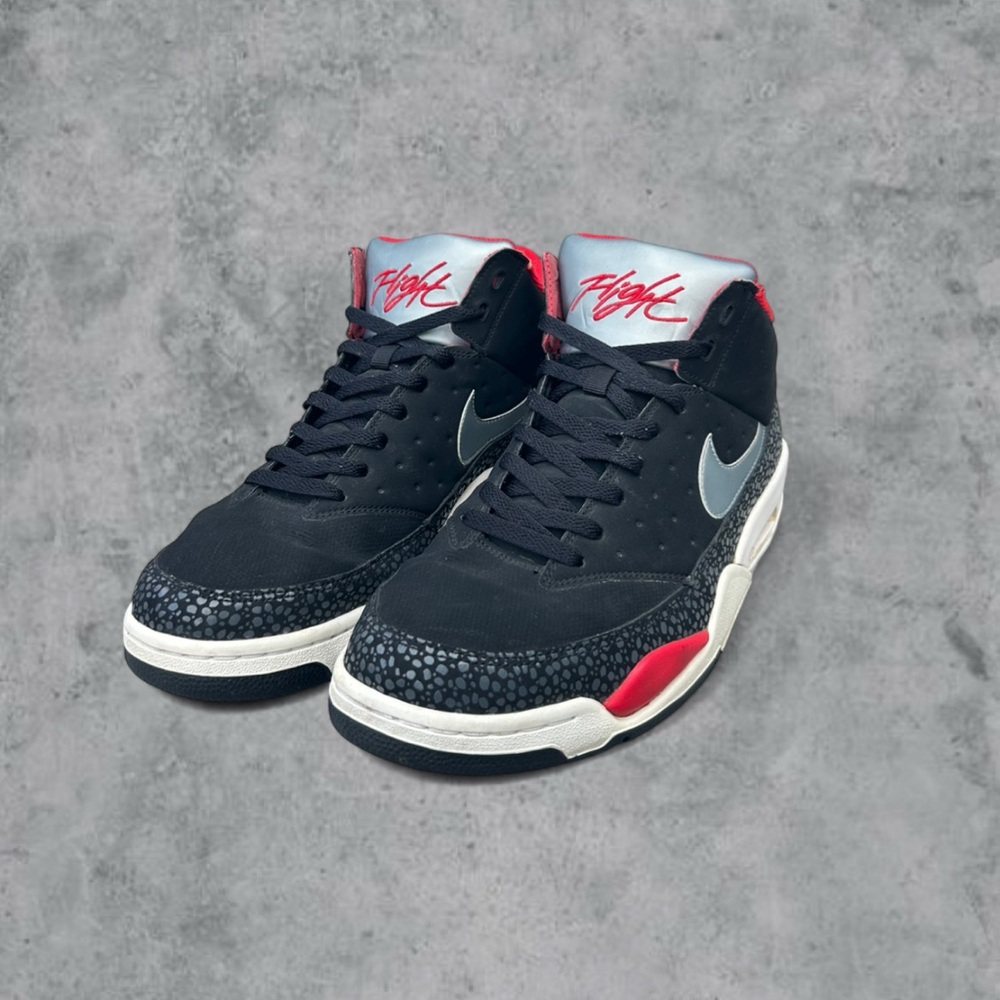 2013 Nike Air Flight Classic Bred 414967 007 Sneakers Basketball Shoe Size 11